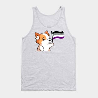 Asexual Pride - Corgi Version Tank Top